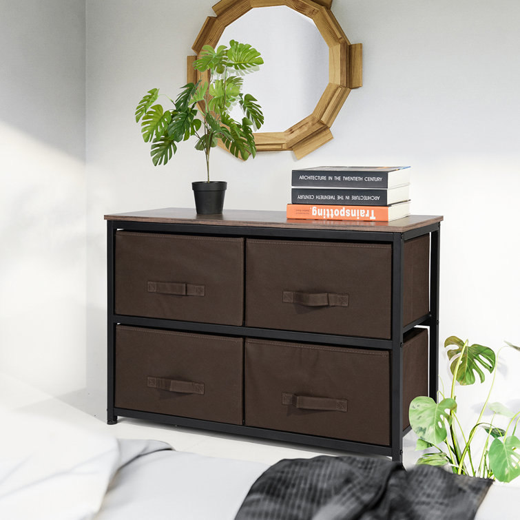 Winston Porter Coram 4 Drawers Storage Chest & Reviews Wayfair